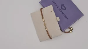 18 Carat Gold Sun Charm Bracelet