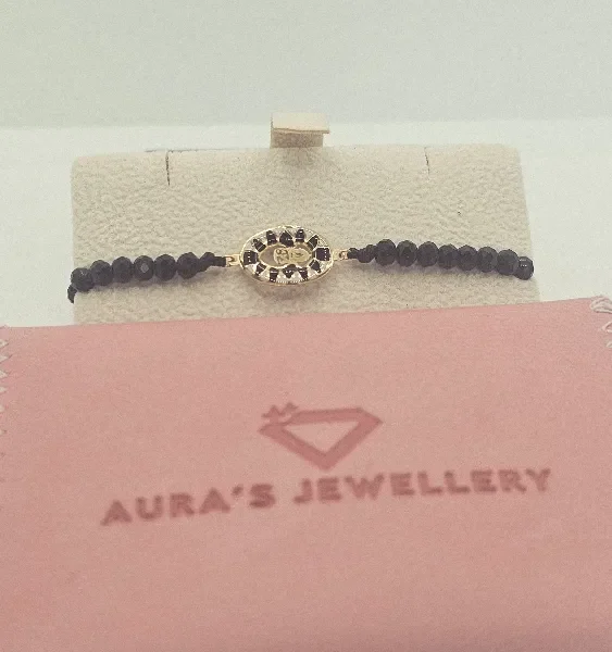 18 Carat Gold Saint Charbel Charm Bracelet