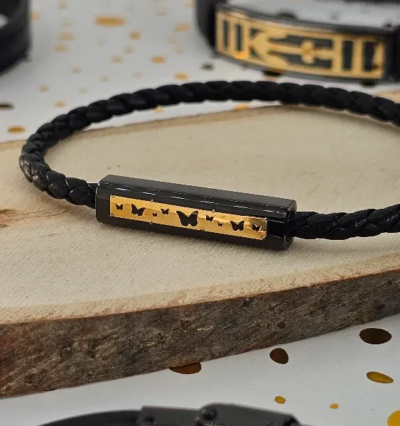 18K Gold Butterfly Bracelet