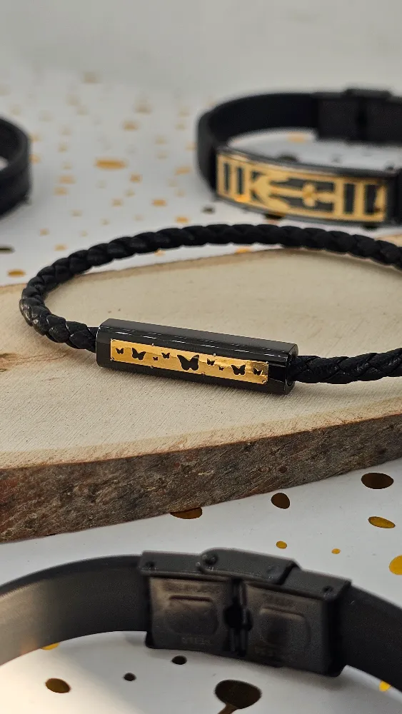 18K Gold Butterfly Bracelet