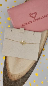 18 Carat Gold Star Bracelet