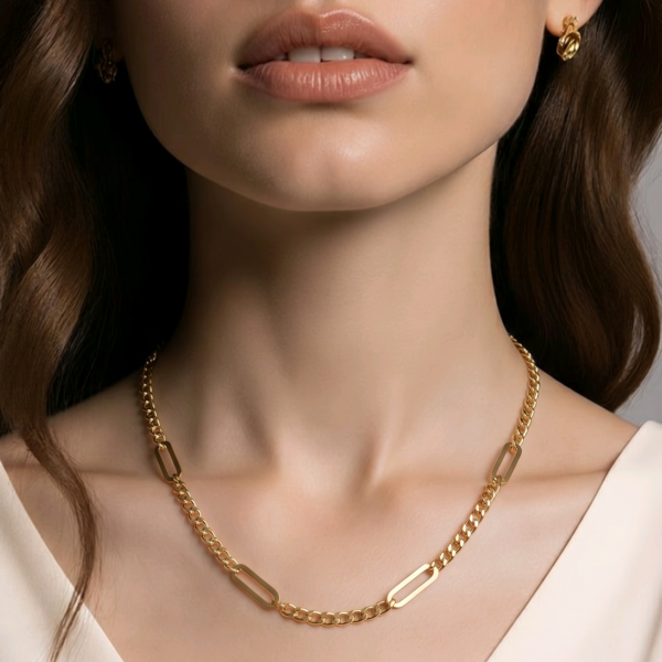 Gold Necklace 18 K Gold